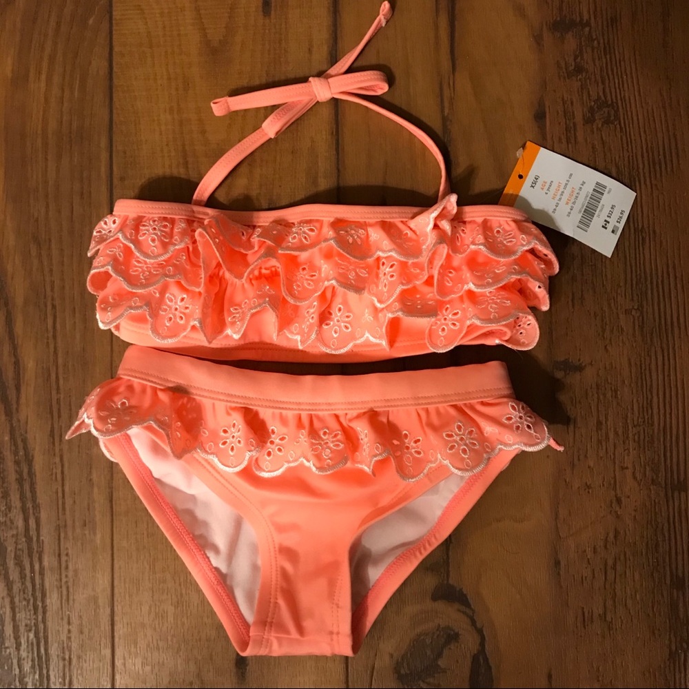 New Gymboree 2-piece Swimsuit- size (xs)4